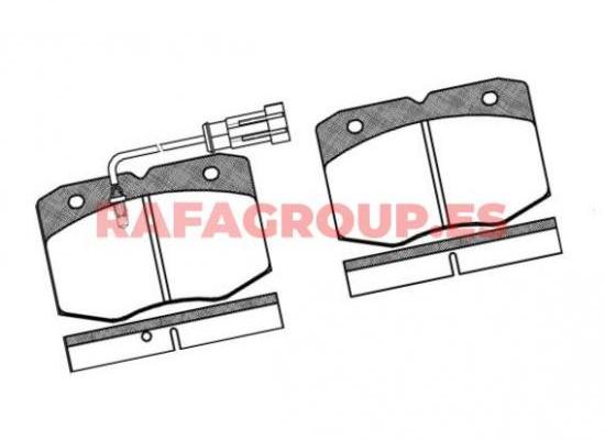 RG6556 - Pastillas de freno